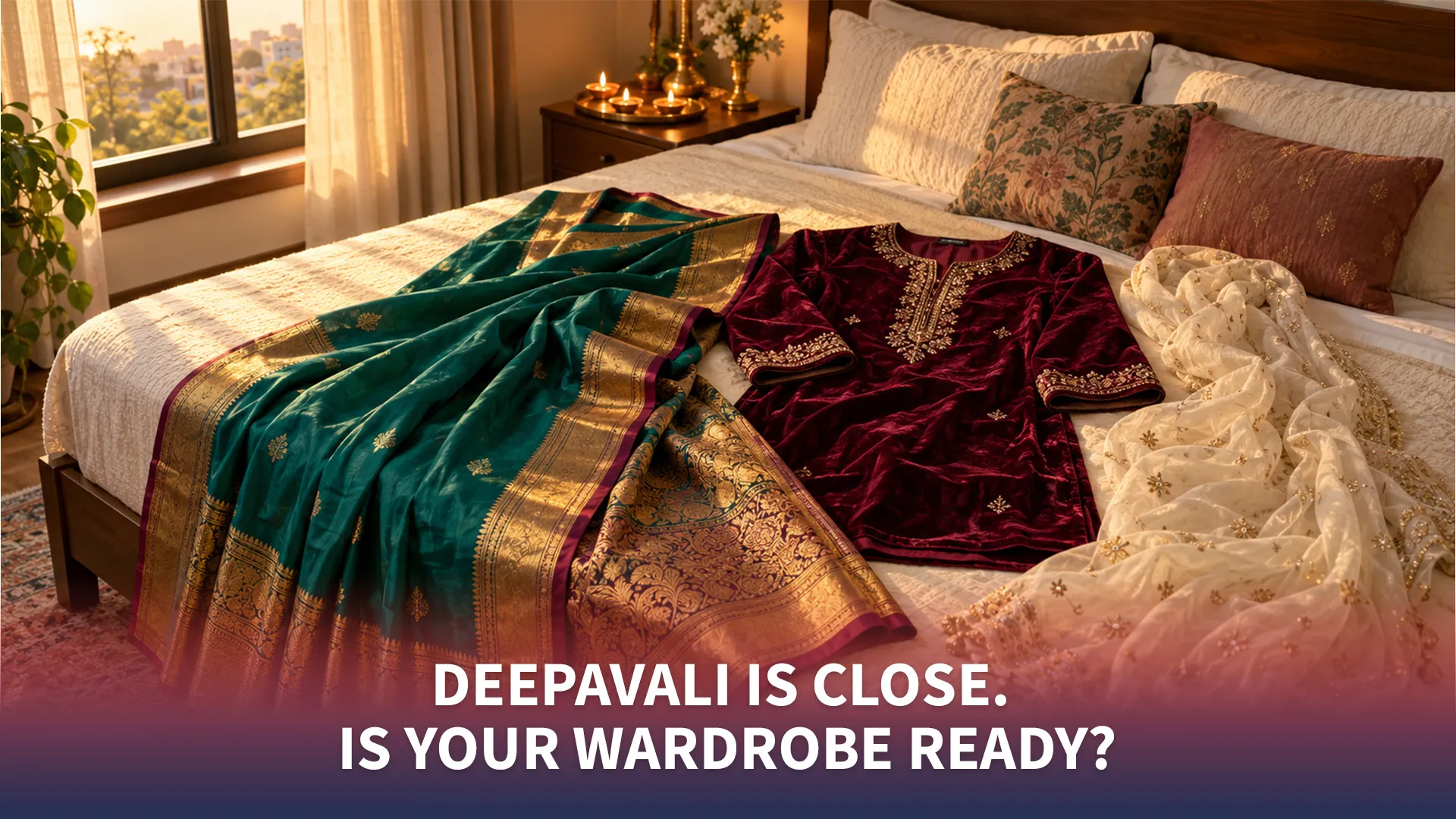 Deepavali Is Close. Is Your Wardrobe Ready? - Festive outfit dry cleaning guide